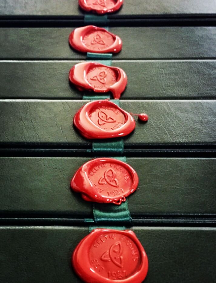 commemorative case wax seals